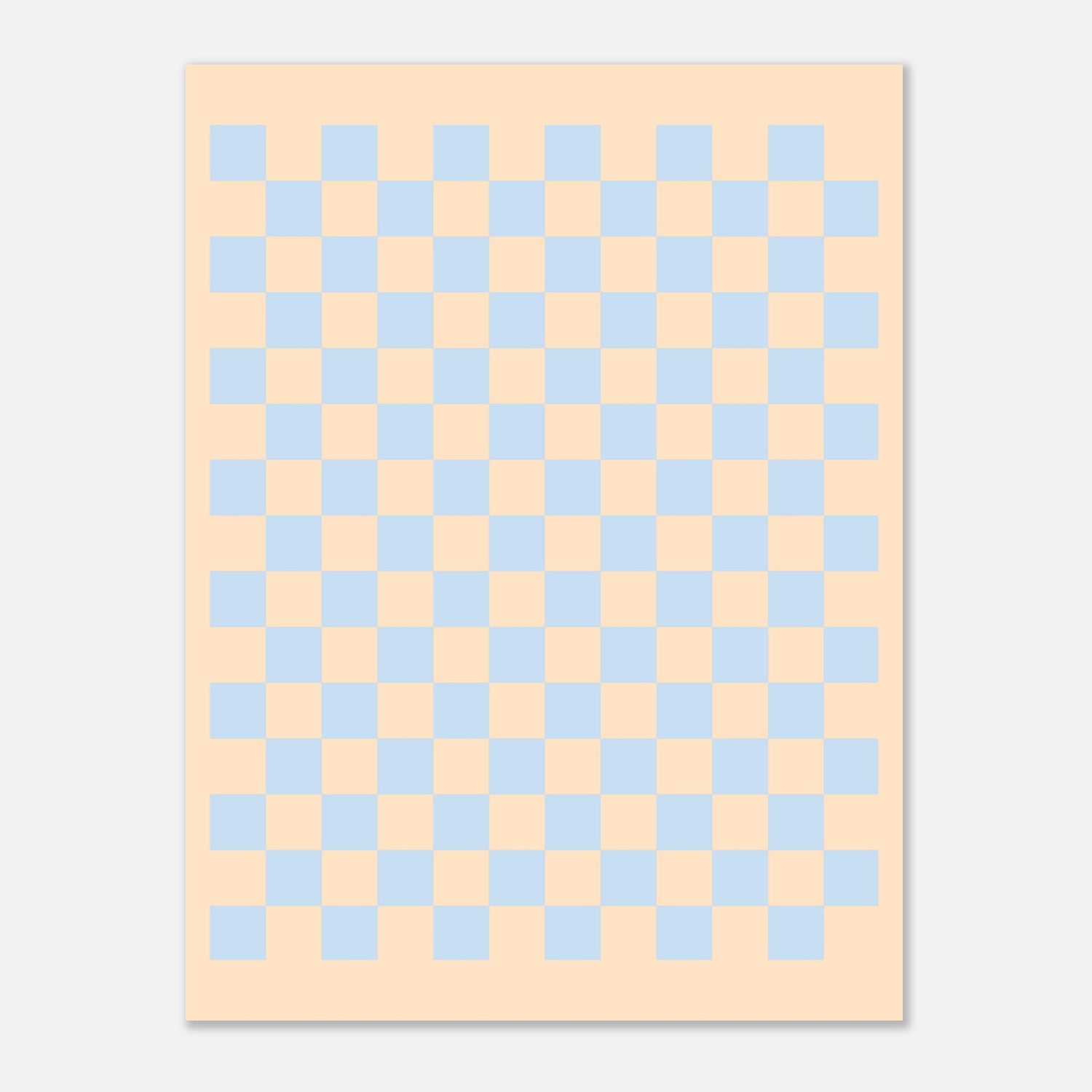 Schach - Vintage Baby Blue Poster