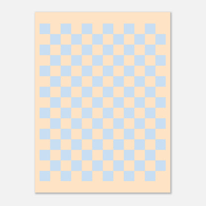 Schach - Vintage Baby Blue Poster