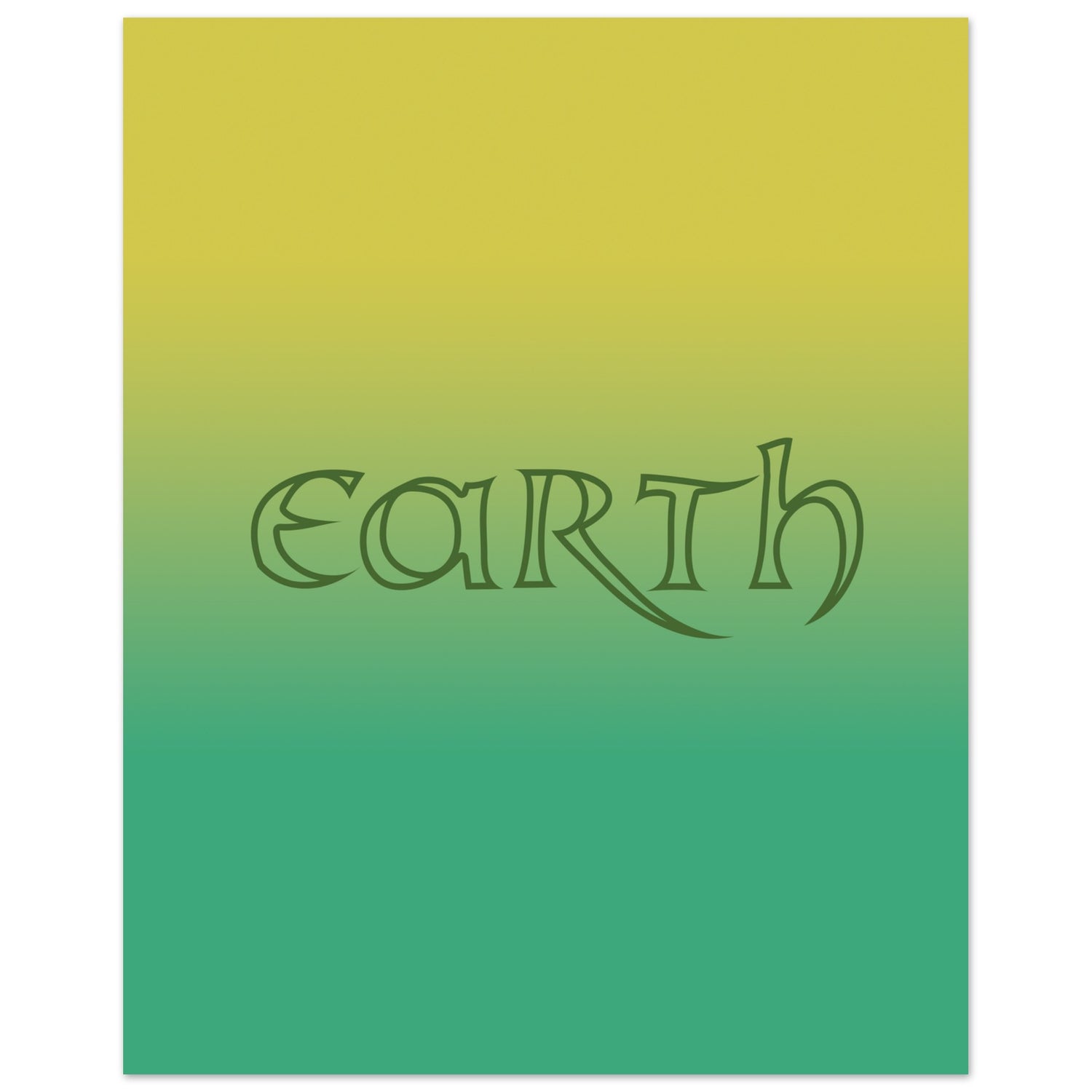 Airbender Series - Earth Poster