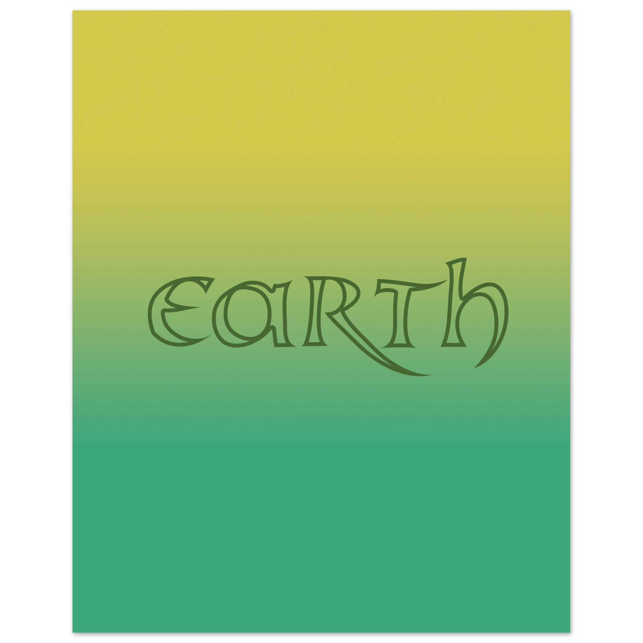 Airbender Series - Earth Poster