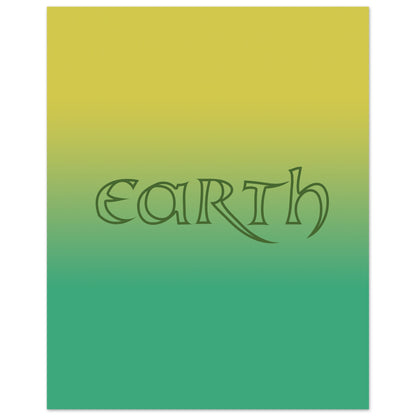 Airbender Series - Earth Poster