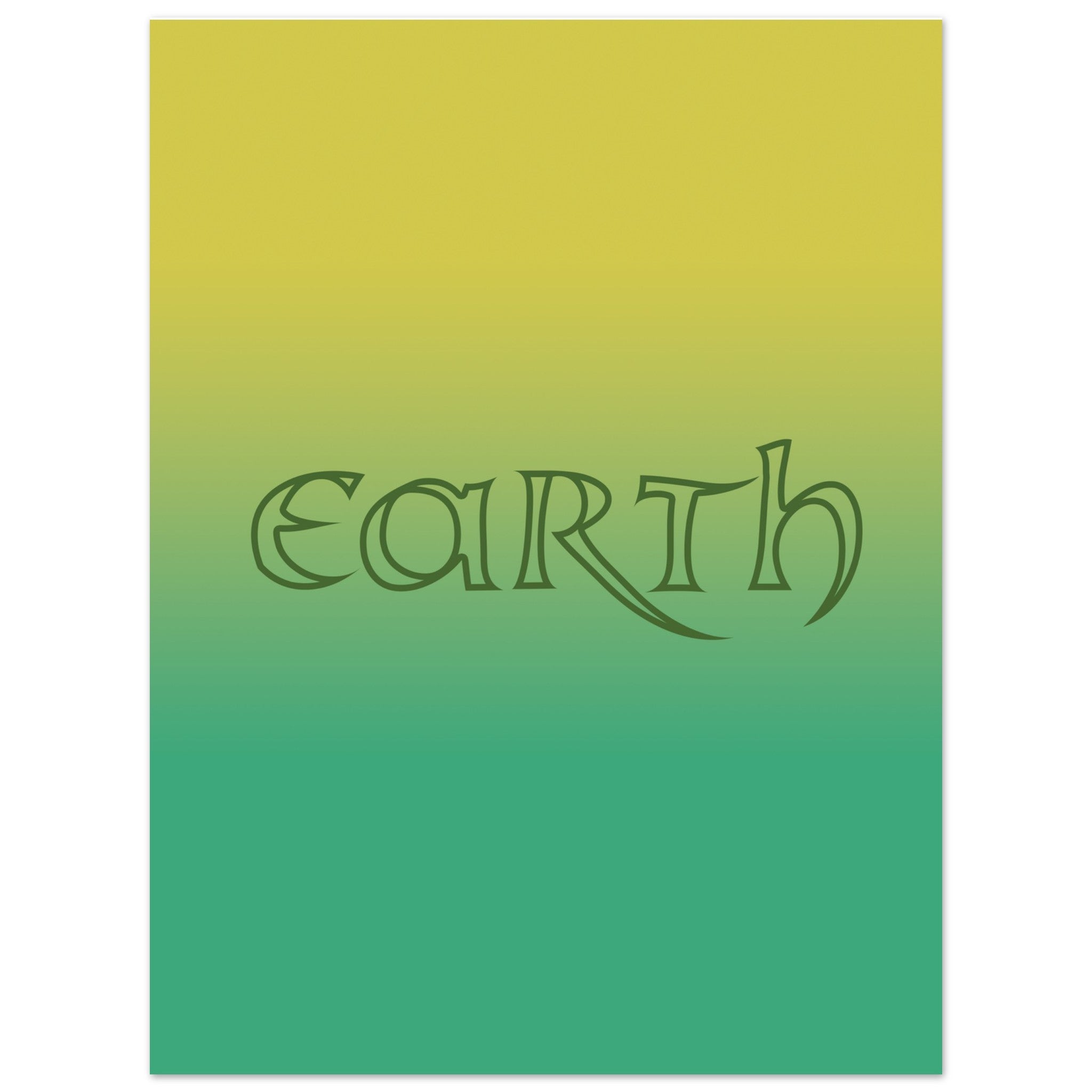 Airbender Series - Earth Poster