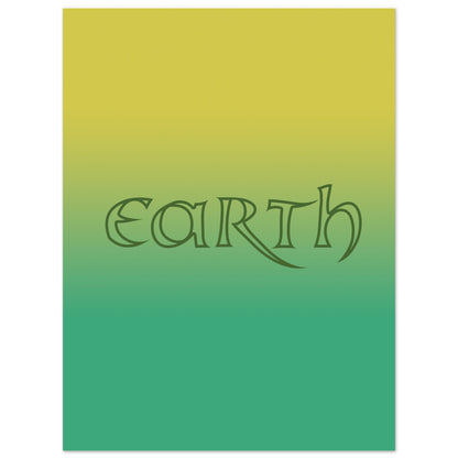 Airbender Series - Earth Poster