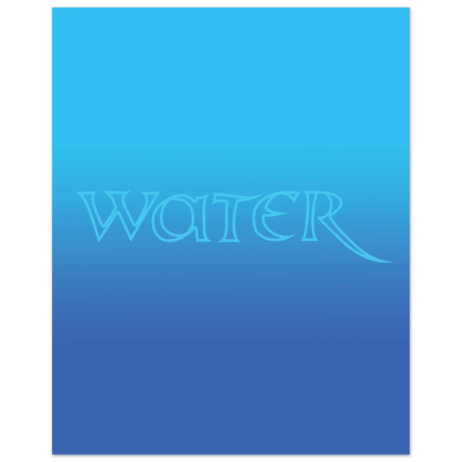 Airbender Series - Water Poster