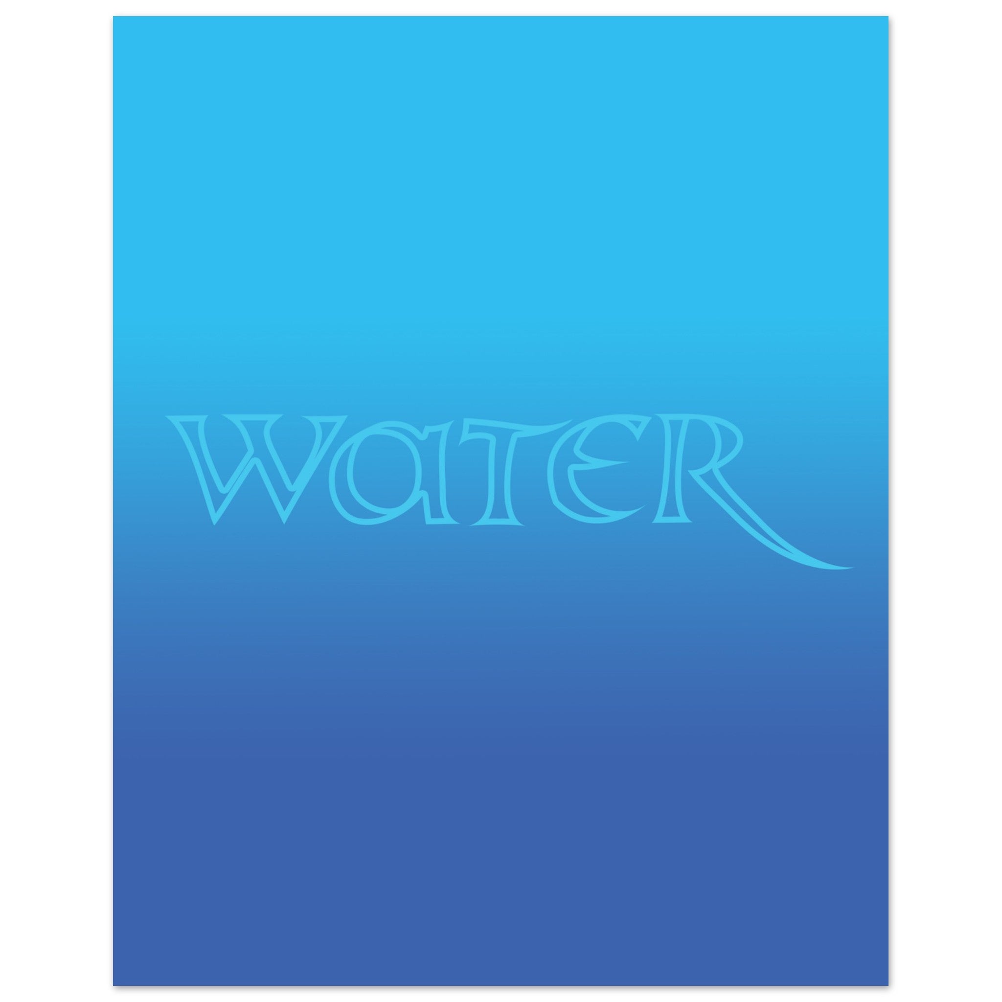 Airbender Series - Water Poster