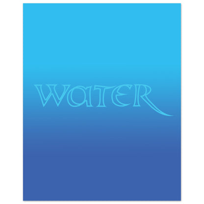 Airbender Series - Water Poster