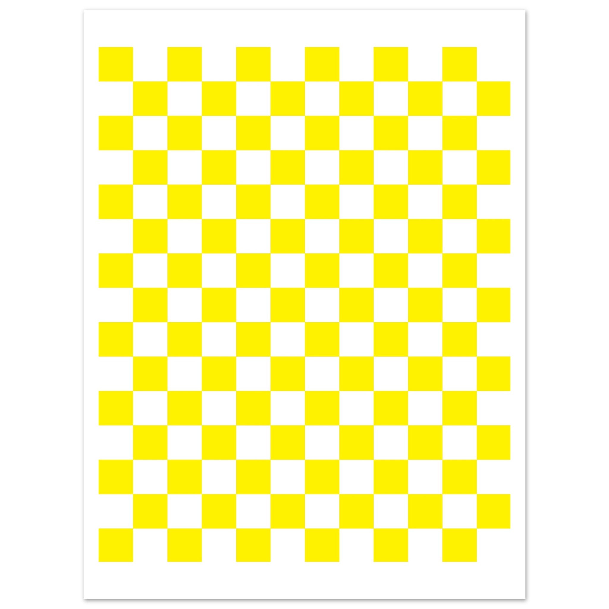 Schach - Yellow Poster