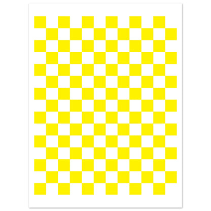 Schach - Yellow Poster