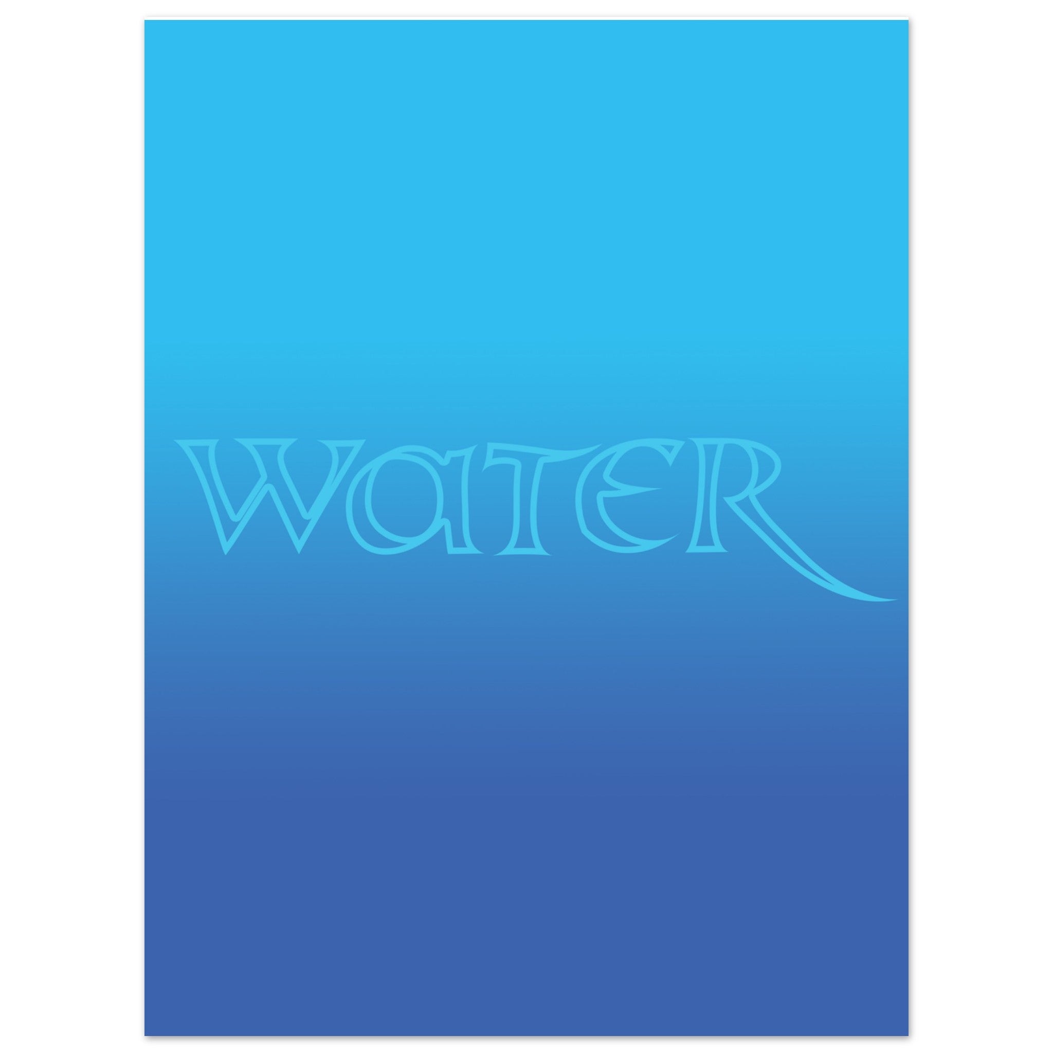 Airbender Series - Water Poster