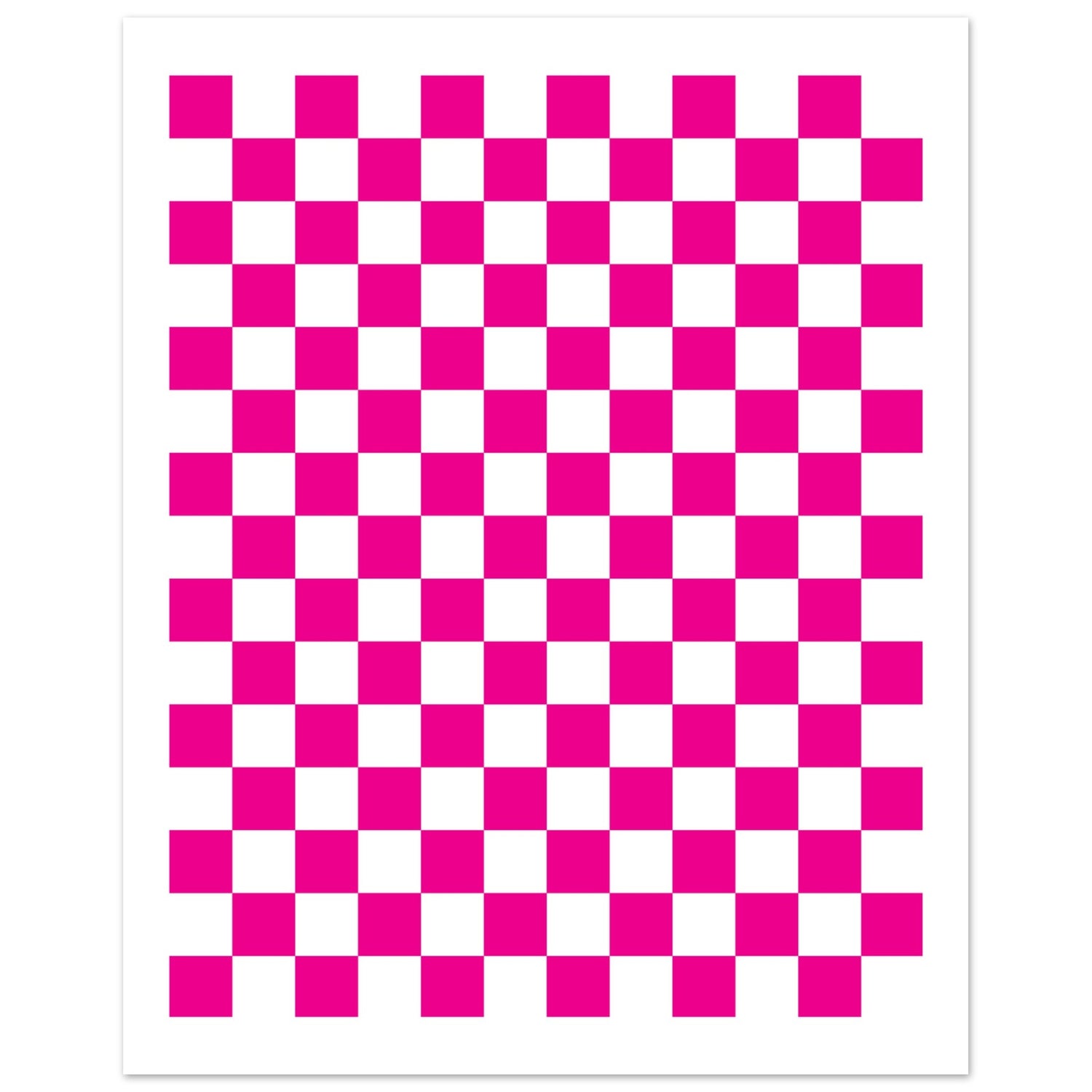 Schach - Magenta Poster