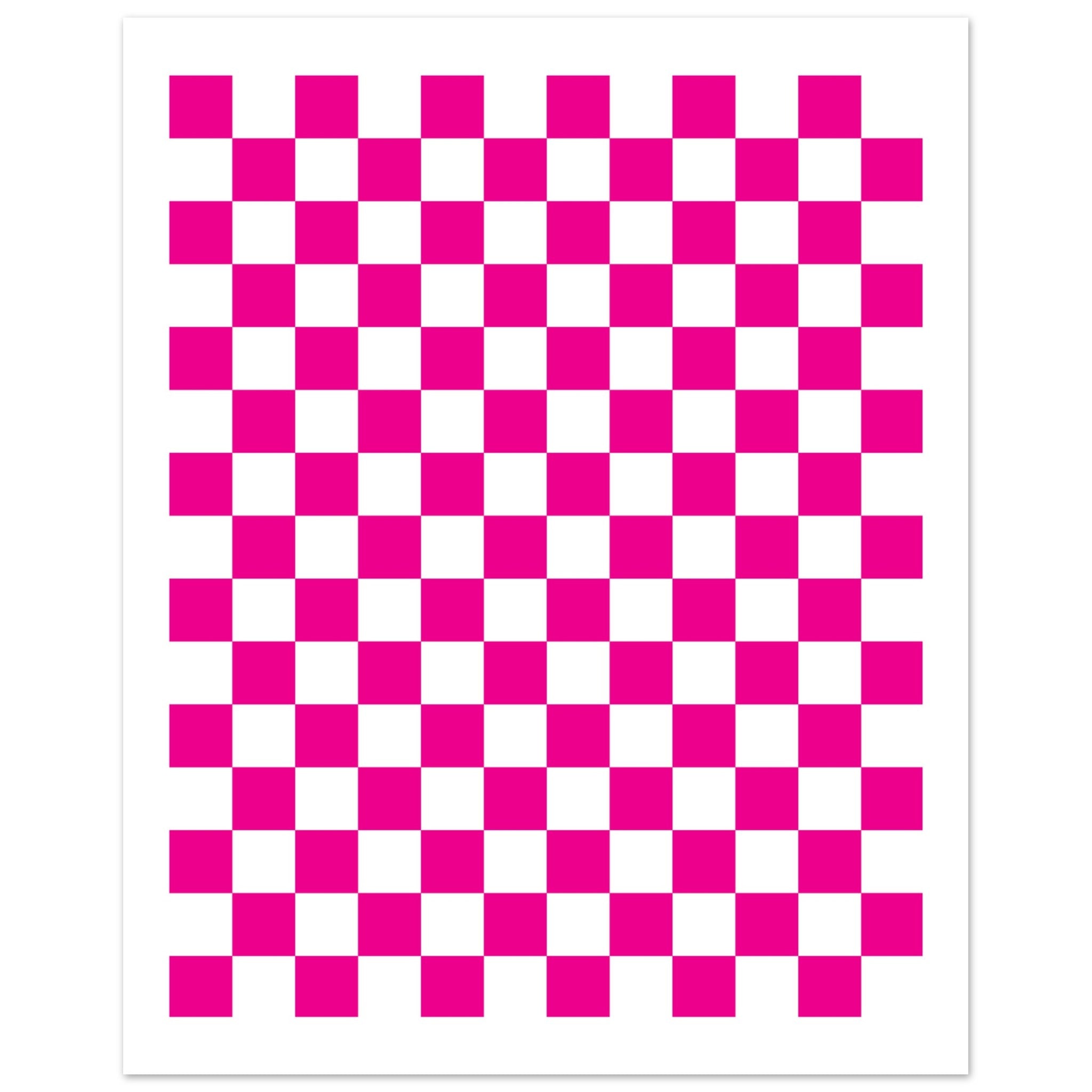 Schach - Magenta Poster