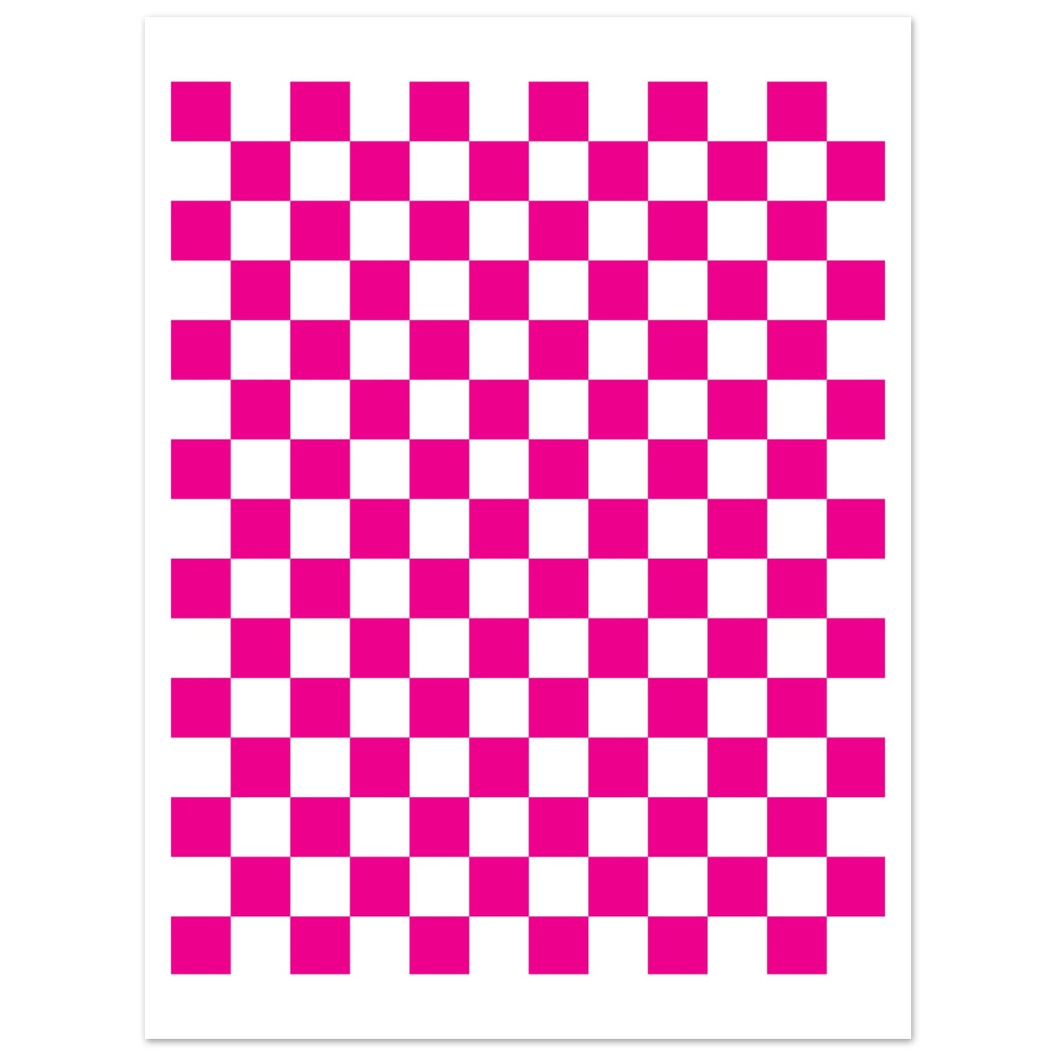 Schach - Magenta Poster