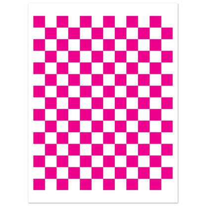 Schach - Magenta Poster