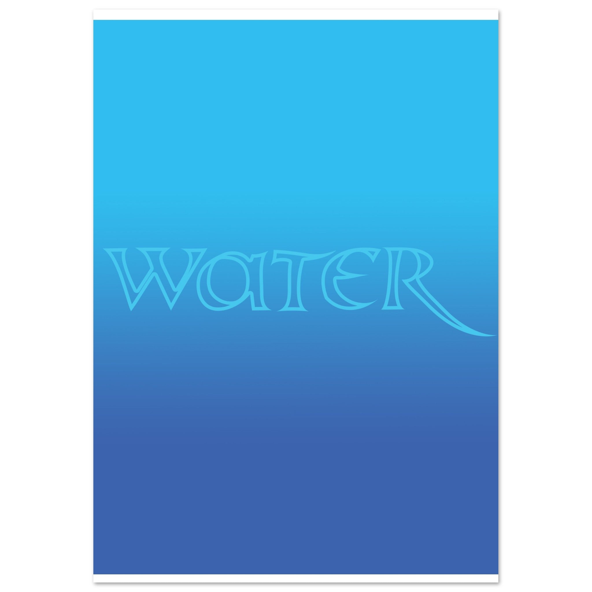 Airbender Series - Water Poster