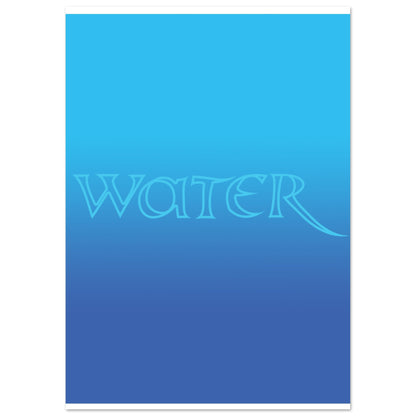 Airbender Series - Water Poster