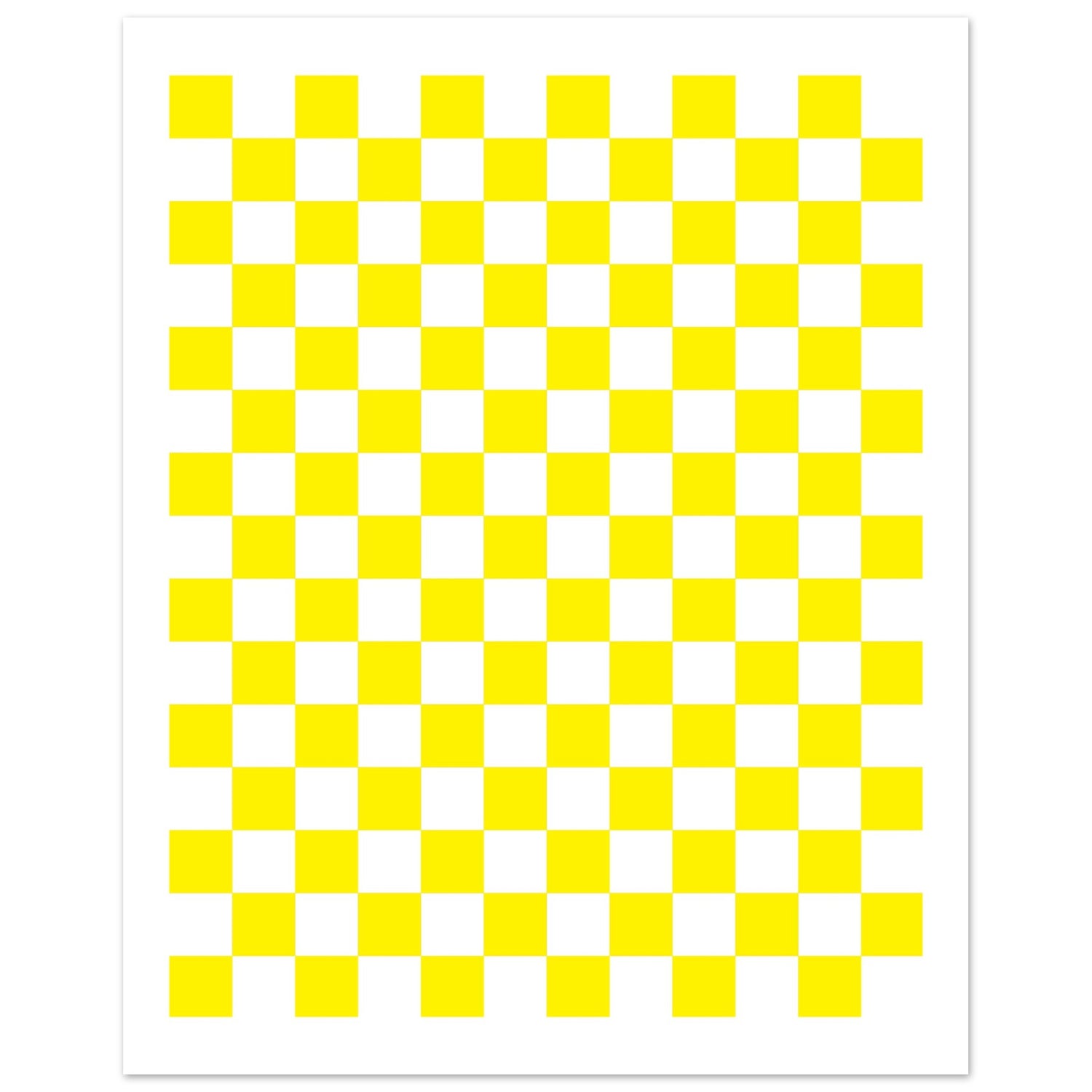 Schach - Yellow Poster