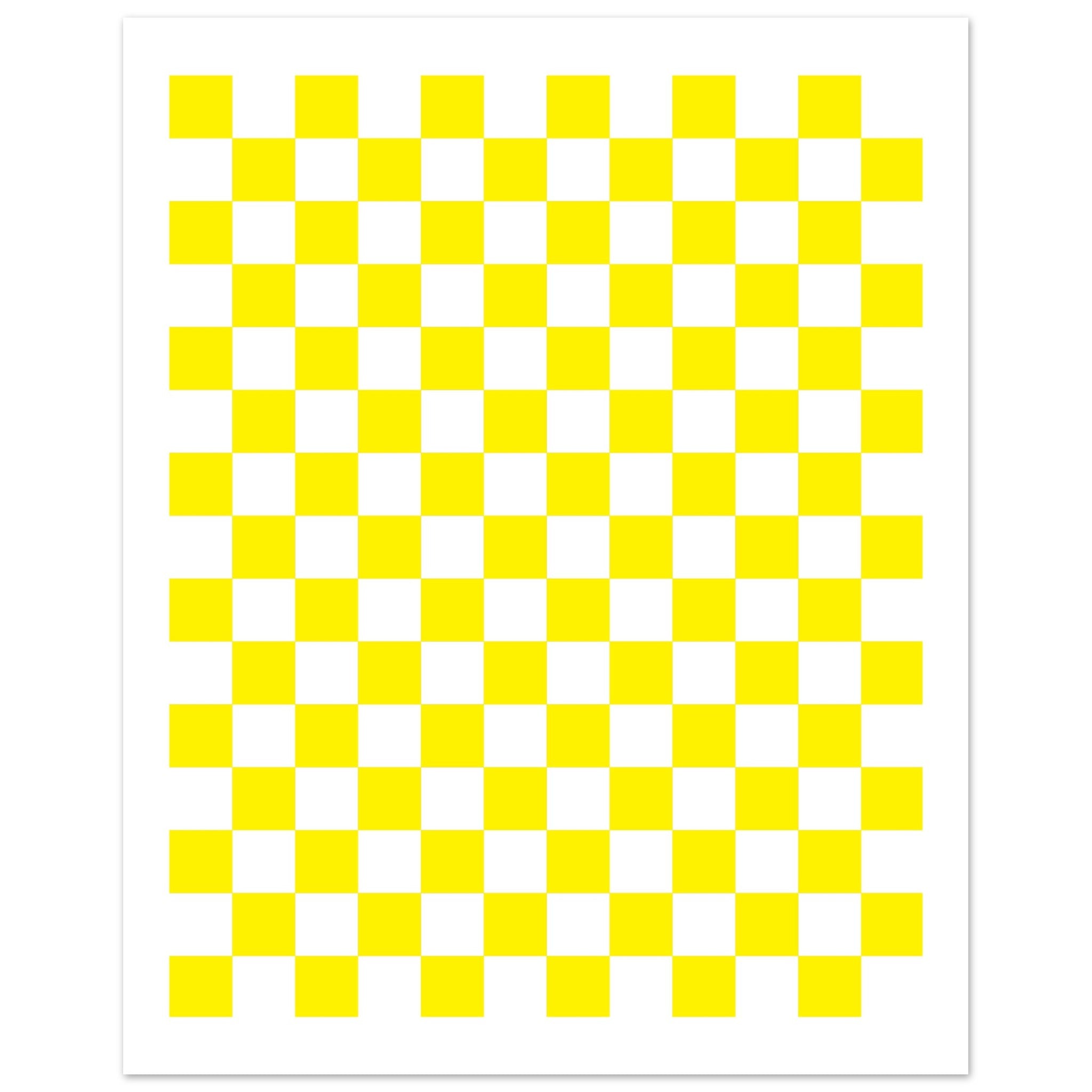 Schach - Yellow Poster