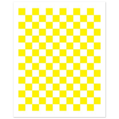 Schach - Yellow Poster