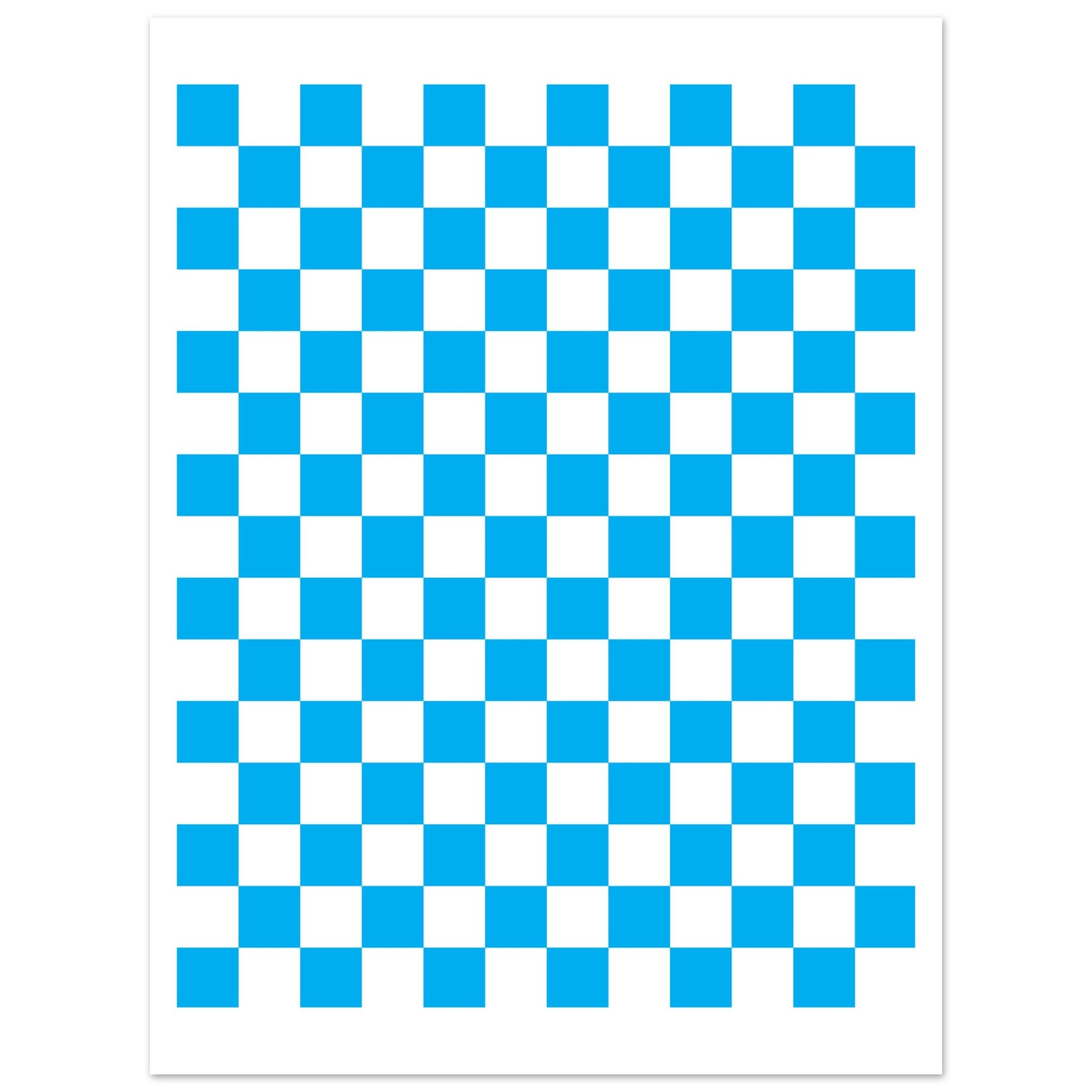 Schach - Cyan Poster