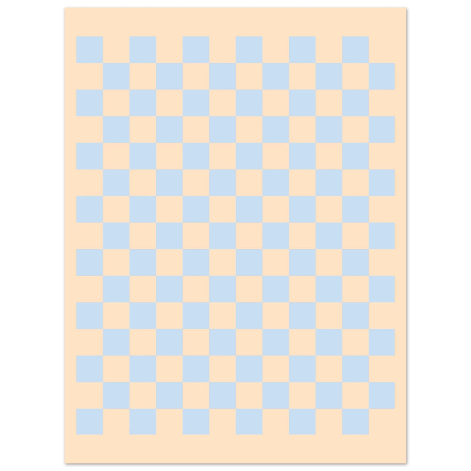 Schach - Vintage Baby Blue Poster